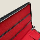 [French calf] <br>Clutch bag<br>color: Navy