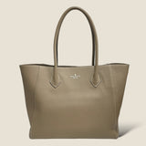 [Shrink leather]<br>tuti tote bag<br>color: taupe