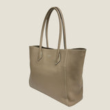 [Shrink leather]<br>tuti tote bag<br>color: taupe