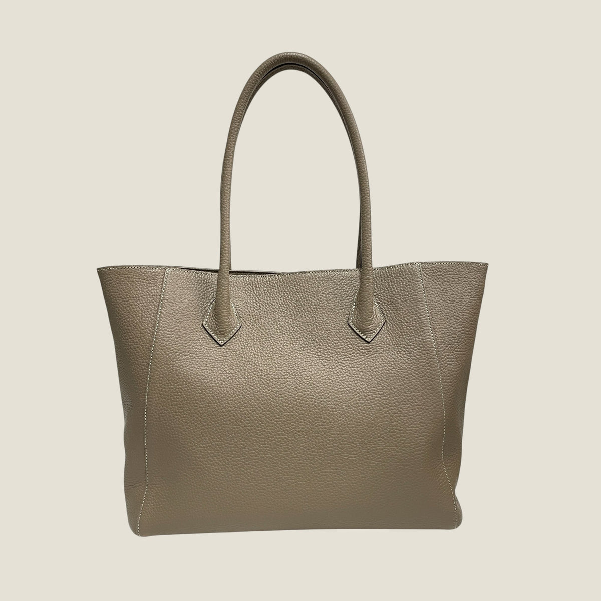 シュリンクレザー]トゥティトートバッグcolor：トープ – BROOKLYN MUSEUM