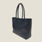 [シュリンクレザー]<br>トゥティトートバッグ<br>color：ネイビー