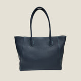 [Shrink leather]<br>tuti tote bag<br>color: navy