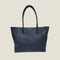 [シュリンクレザー]<br>トゥティトートバッグ<br>color：ネイビー