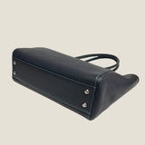 [Shrink leather]<br>tuti tote bag<br>color: navy