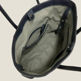 [Shrink leather]<br>tuti tote bag<br>color: navy