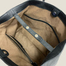 [シュリンクレザー]<br>トゥティトートバッグ<br>color：ブラック<br>【９月下旬入荷予定】