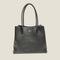 [シュリンクレザー]<br>トゥティトートバッグ<br>color：ブラック<br>【９月下旬入荷予定】