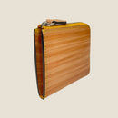 [柿渋染め] <br>ハーフLジップウォレット