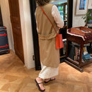 [French calf]<br>Box Sacoche L<br>color: Orange