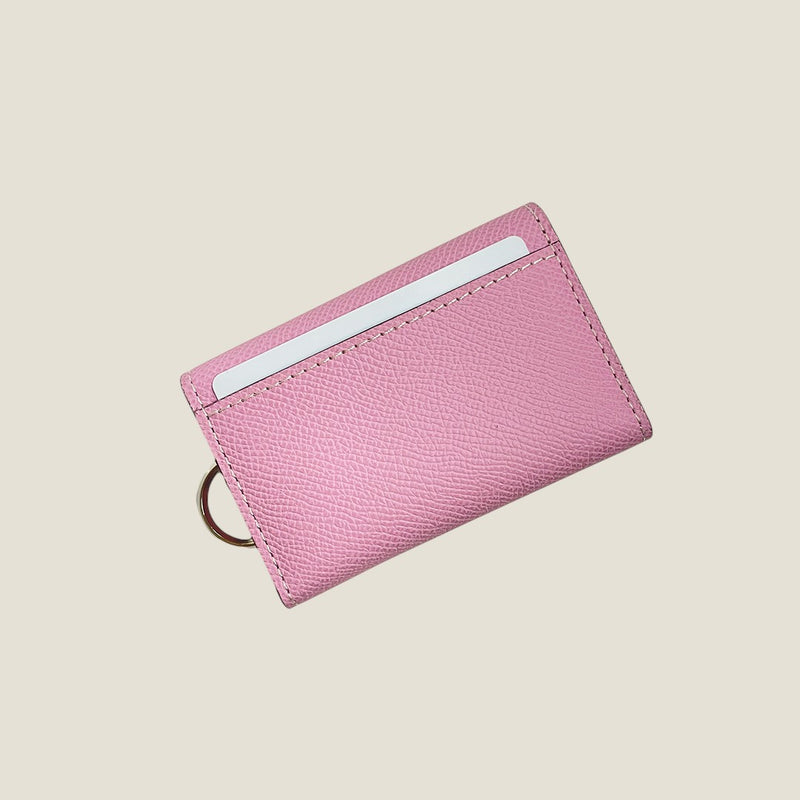 [French calf] <br>Key case<br>color: Mauve Pink