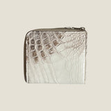 [Himalayan Crocodile] <br>Half L zip wallet<br>[Made to order]