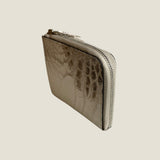 [Himalayan Crocodile] <br>Half L zip wallet<br>[Made to order]