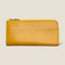 [French calf] <br>L Zip long wallet<br>color: Yellow