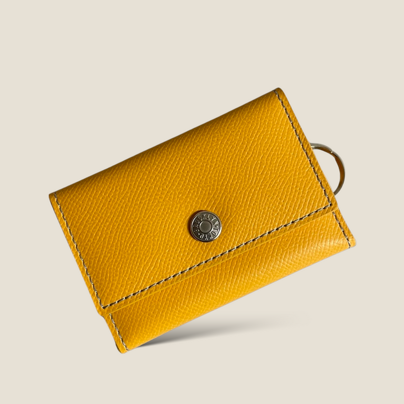[French calf] <br>key case<br>color: Yellow<br>【Build-to-order manufacturing】