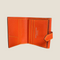 [French calf]<br>Hook -up wallet<br>color: Orange<br>【Build-to-order manufacturing】