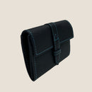 [French calf] <br>Belt card case<br>color: Navy