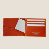 [French calf] <br>bill clip<br>color: orange