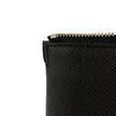 [French calf] <br> Pouch M <br> color: Black