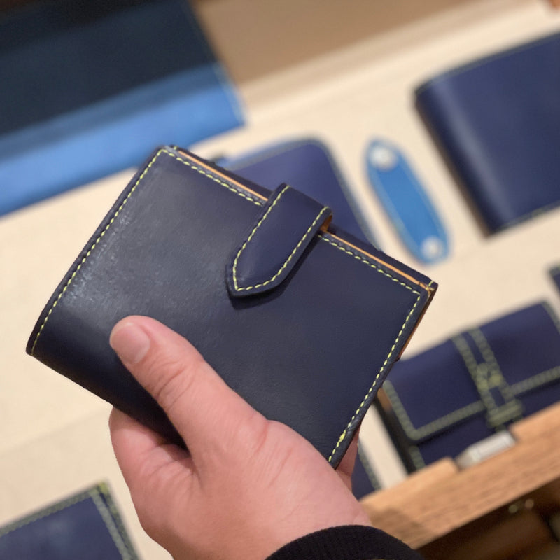 [Indigo dyed]<br>Hook -up wallet<br>[Scheduled to arrive in late December]