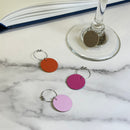 [フレンチカーフ] <br>グラスチャーム<br>color：オレンジ