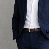 [Kip Leather] <br>30mm belt<br>color: dark brown