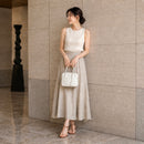 [Shrink leather]<br>Postman mini shoulder<br>color: White