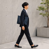 [Shrink leather]<br>tuti tote bag<br>color: navy