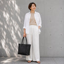 [Shrink leather]<br>Tutitot bag<br>color: Black
