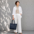 [Shrink leather]<br>Tutitot bag<br>color: Navy