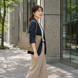 [シュリンクレザー]<br>トゥティトートバッグ<br>color：トープ