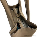 [Shrink leather]<br>tuti tote bag<br>color: navy