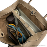 [Shrink leather]<br>tuti tote bag<br>color: navy