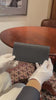 [フレンチカーフ] <br>ロングウォレット<br>color：ネイビー<br>【受注生産】