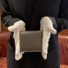 [French calf] <br>mini international wallet<br>color: black