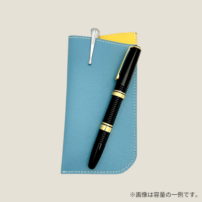 [クロコパターン] <br>メガネケース<br>color：トープ