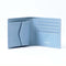 [French Calf] <br> International wallet <br> Color: Aqua Blue