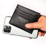 [French calf] <br>card & slit<br>color: black