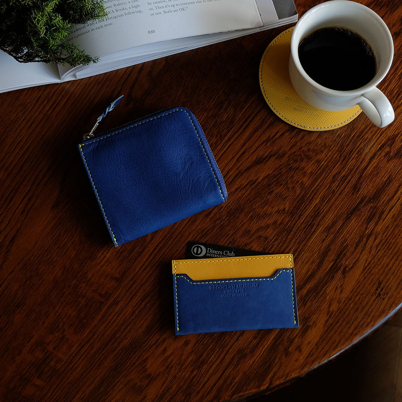 [Ai dyeing] <br> Compact card case