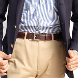[Gloss cordovan] <br>30mm belt<br>color: burgundy