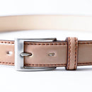 [Gloss Cordovan] <br> 30mm belt <br> color: Natural