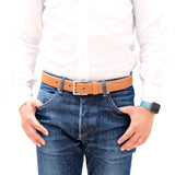 [Salvage PROJECT]<br>[French calf] <br>35mm belt<br>color: camel