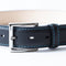 [French calf] <br> 35mm belt <br> color: Navy