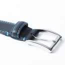 [French calf] <br> 35mm belt <br> color: Navy