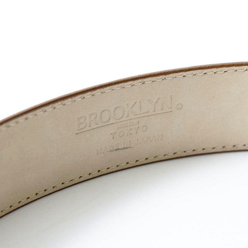 [Croco pattern leather] <br> 35mm belt <br> color: Camel