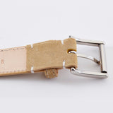 [Salvage PROJECT]<br>Velor 30mm belt<br>color: beige