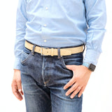 [Salvage PROJECT]<br>Velor 30mm belt<br>color: beige