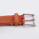 [サルベージ PROJECT]<br>ベロア 30mmベルト<br>color：オレンジ