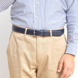 [キップレザー] <br>30mmベルト<br>color：ネイビー