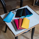 [French calf] <br> Glasses case <br> Color: Yellow