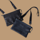 [French calf] <br>Ultima Sacoche<br>color: navy